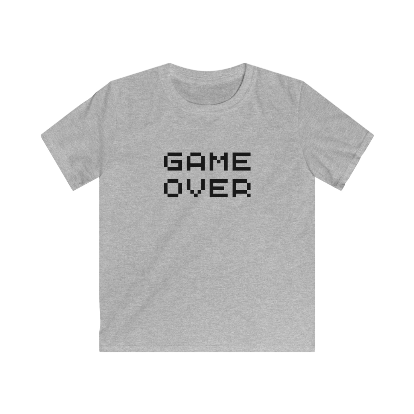 Retro Black Game Over  Tee