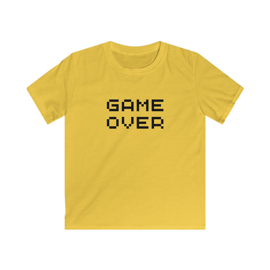 Retro Black Game Over  Tee