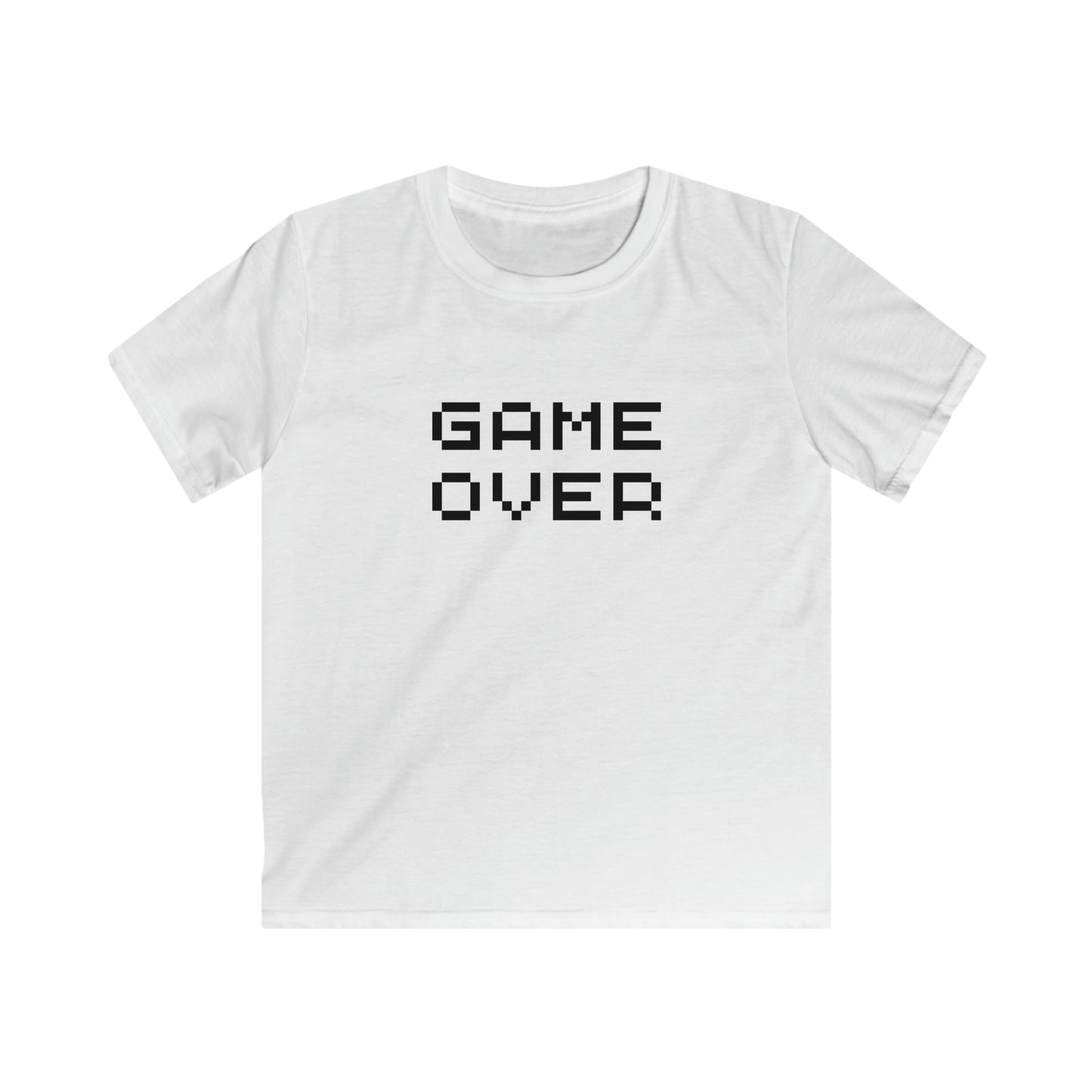 Retro Black Game Over  Tee