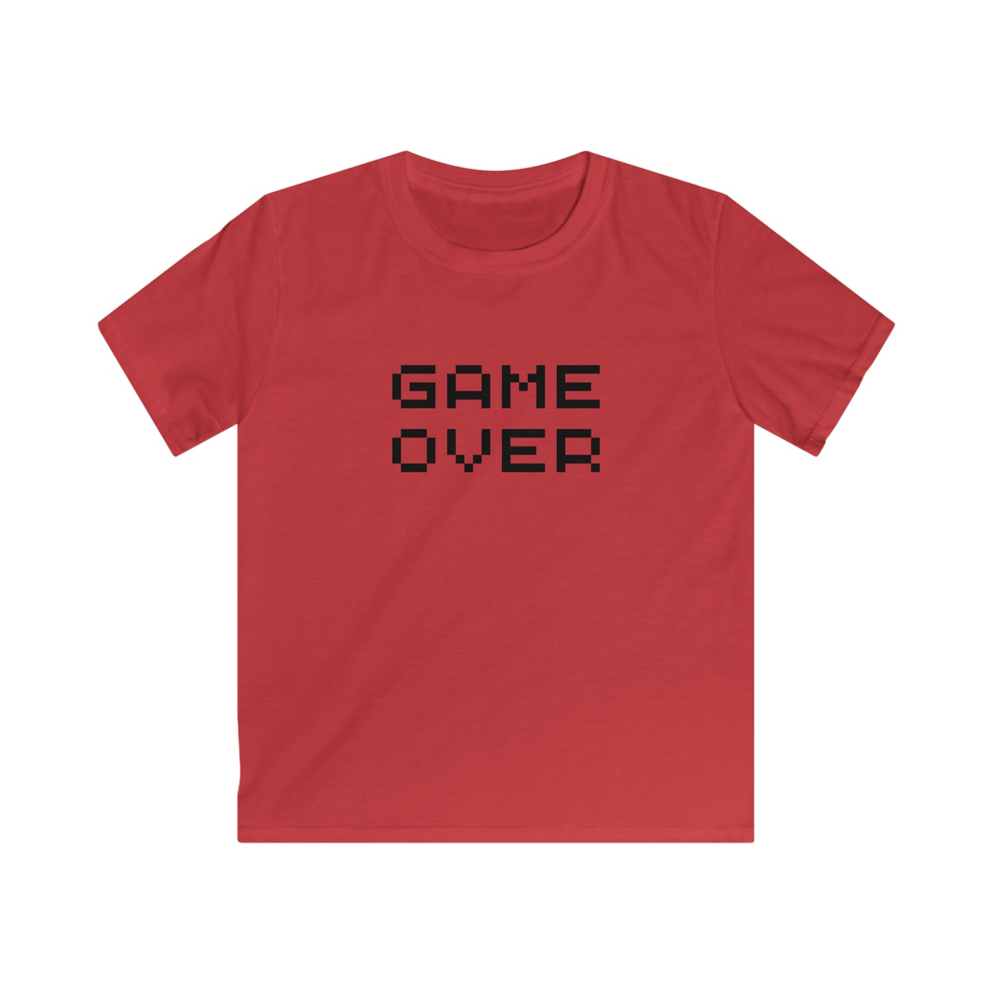 Retro Black Game Over  Tee